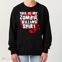 This Is My Zombie Killing Shirt Women's Sweatshirt thumb 0