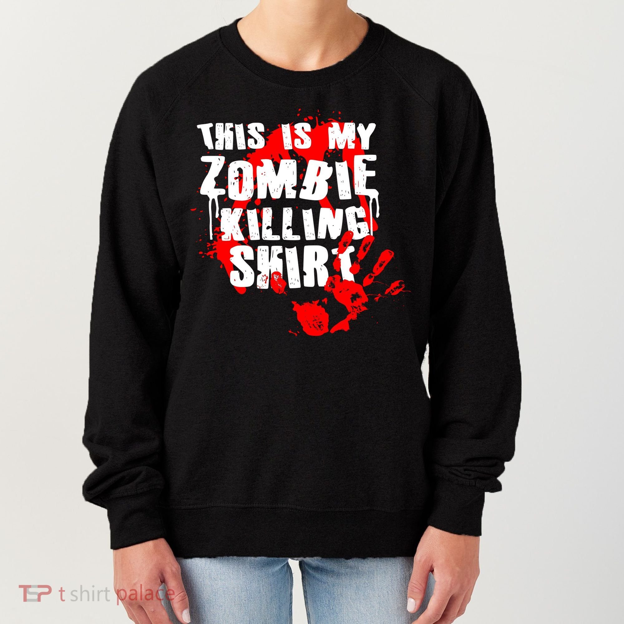 This Is My Zombie Killing Shirt Women's Sweatshirt