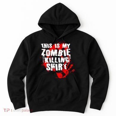 This Is My Zombie Killing Shirt Hoodie