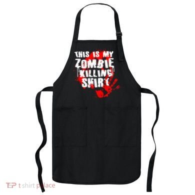 This Is My Zombie Killing Shirt Apron