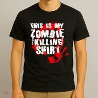 This Is My Zombie Killing Shirt T-Shirt thumb 3