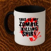 This Is My Zombie Killing Shirt Coffee Mug thumb 2