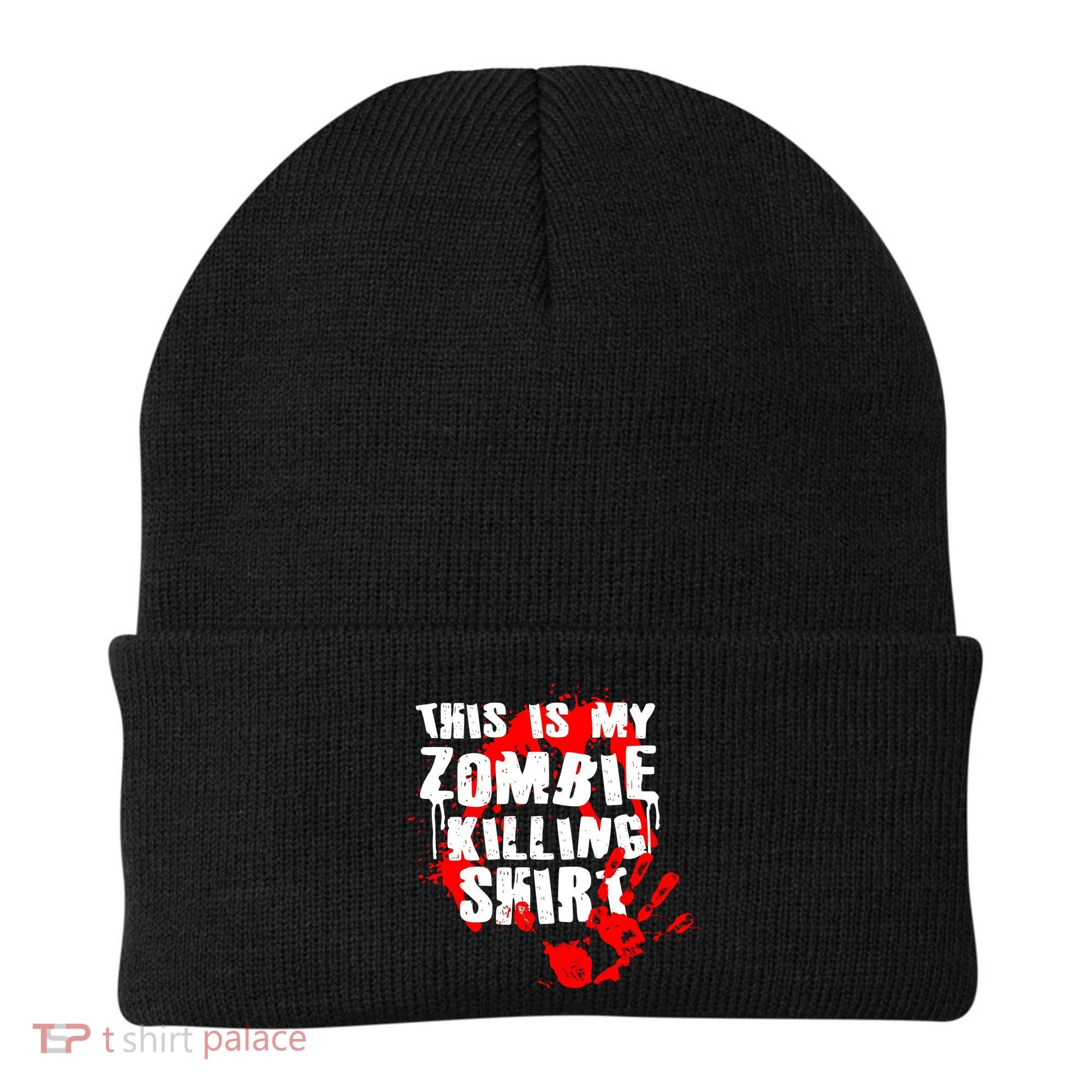 This Is My Zombie Killing Shirt Beanie
