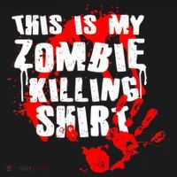This Is My Zombie Killing Shirt Coaster thumb 2