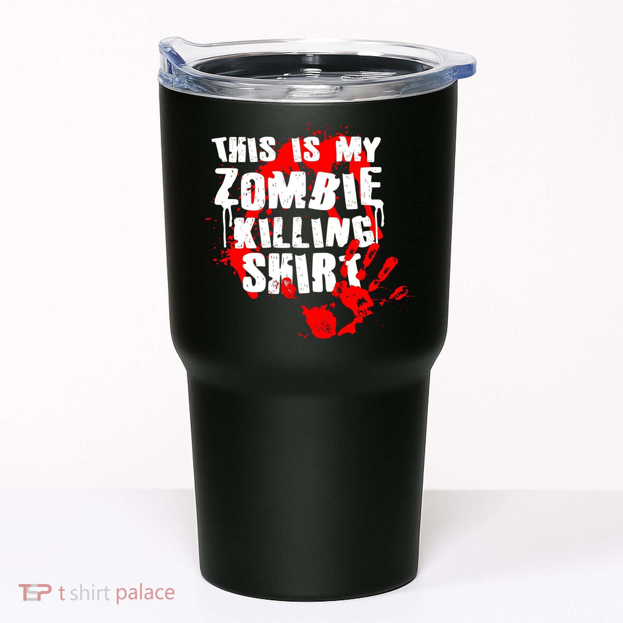 This Is My Zombie Killing Shirt Tumbler