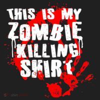 This Is My Zombie Killing Shirt Tumbler thumb 3