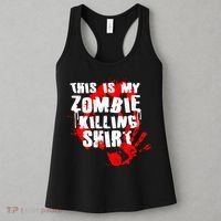 This Is My Zombie Killing Shirt Women's Tank Top thumb 3