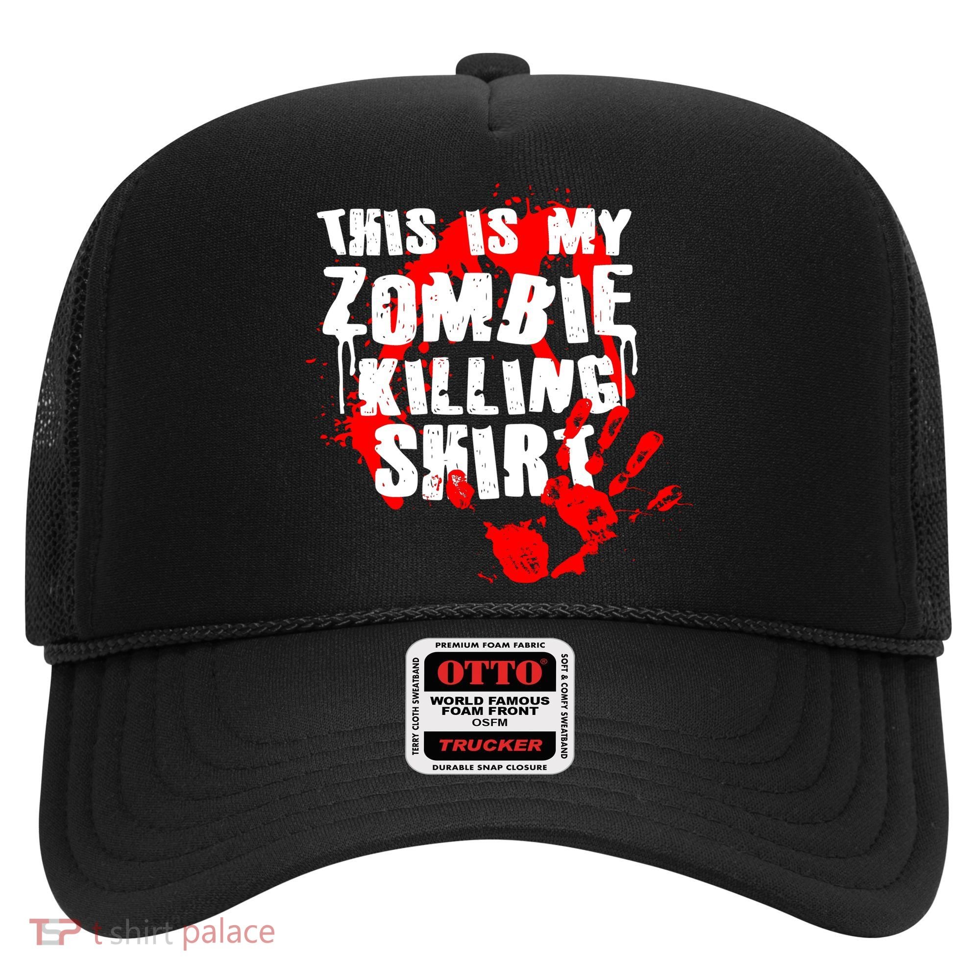 This Is My Zombie Killing Shirt Hat