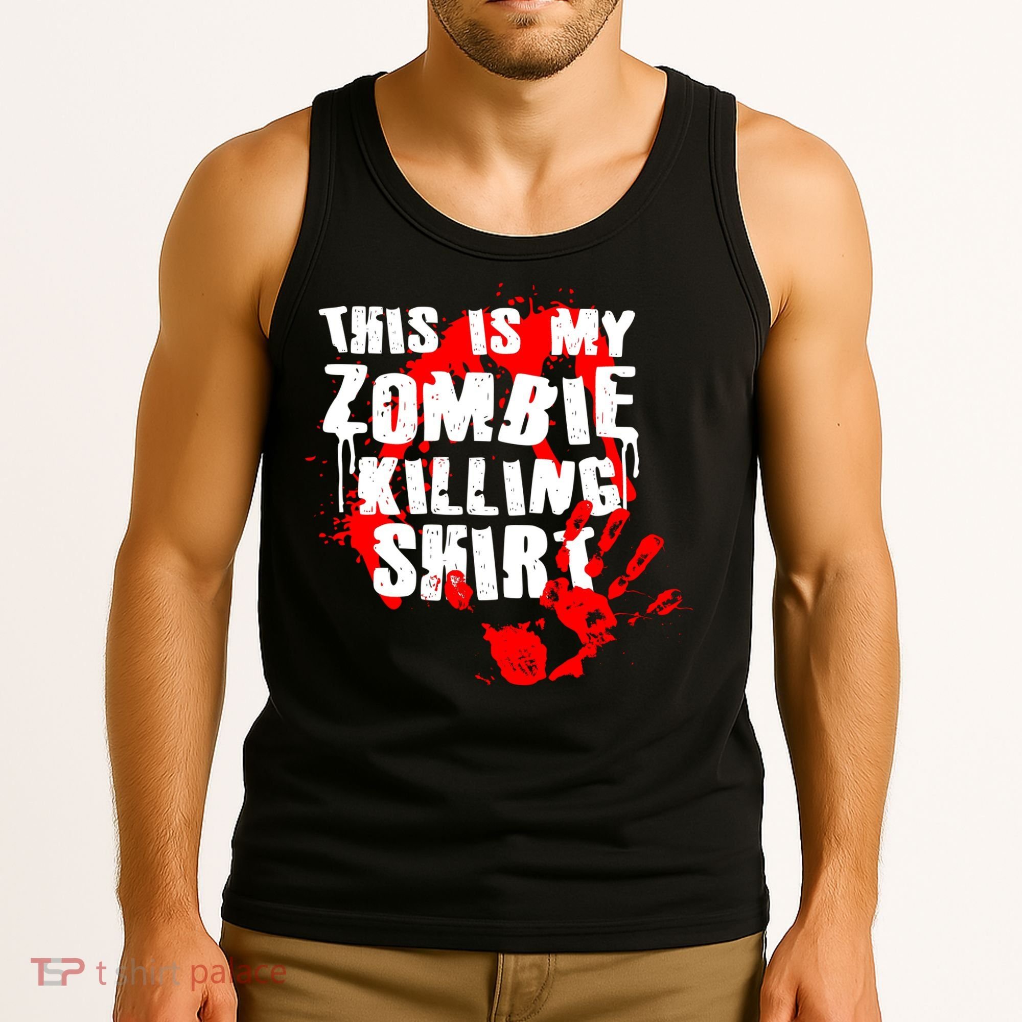 This Is My Zombie Killing Shirt Tank Top