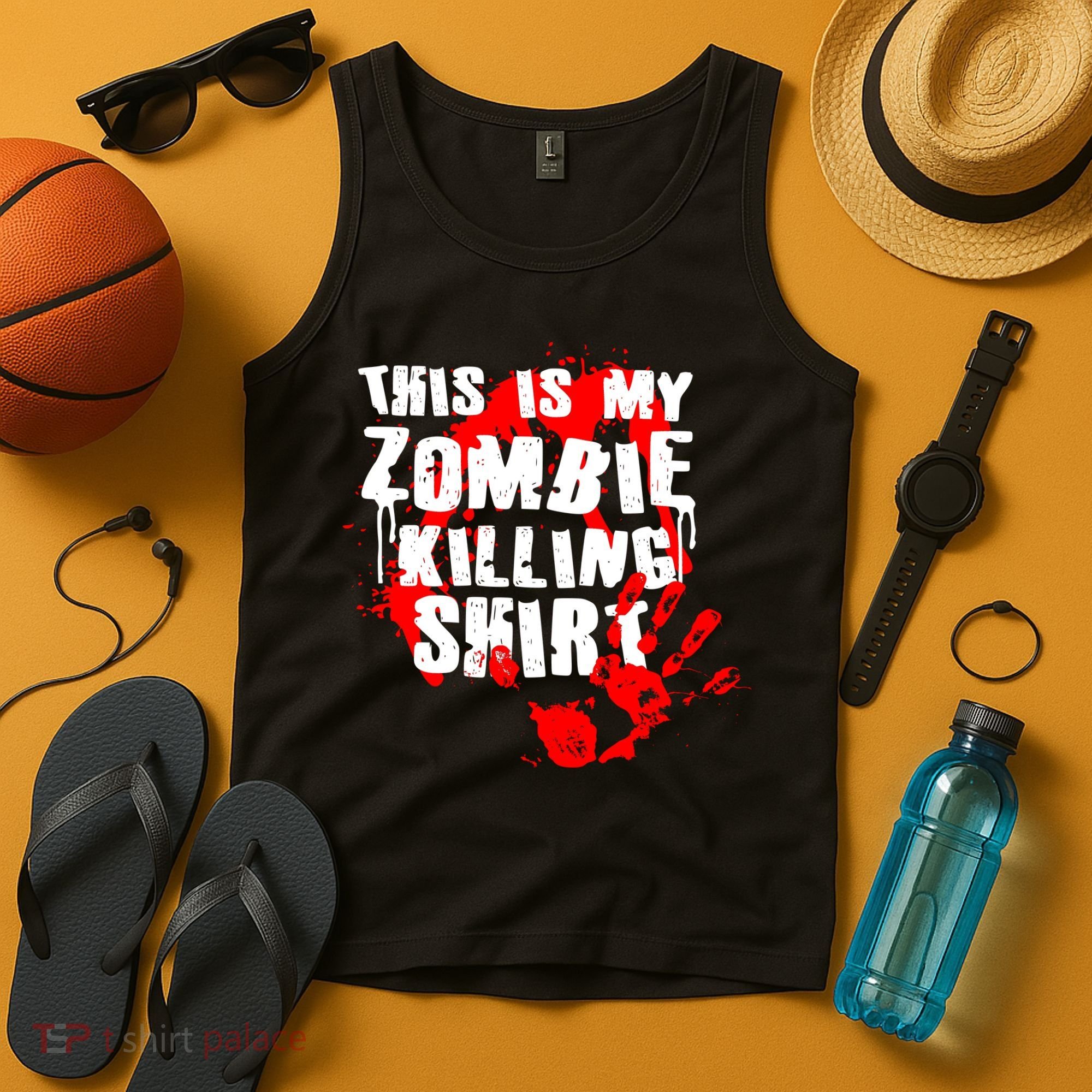 This Is My Zombie Killing Shirt Tank Top