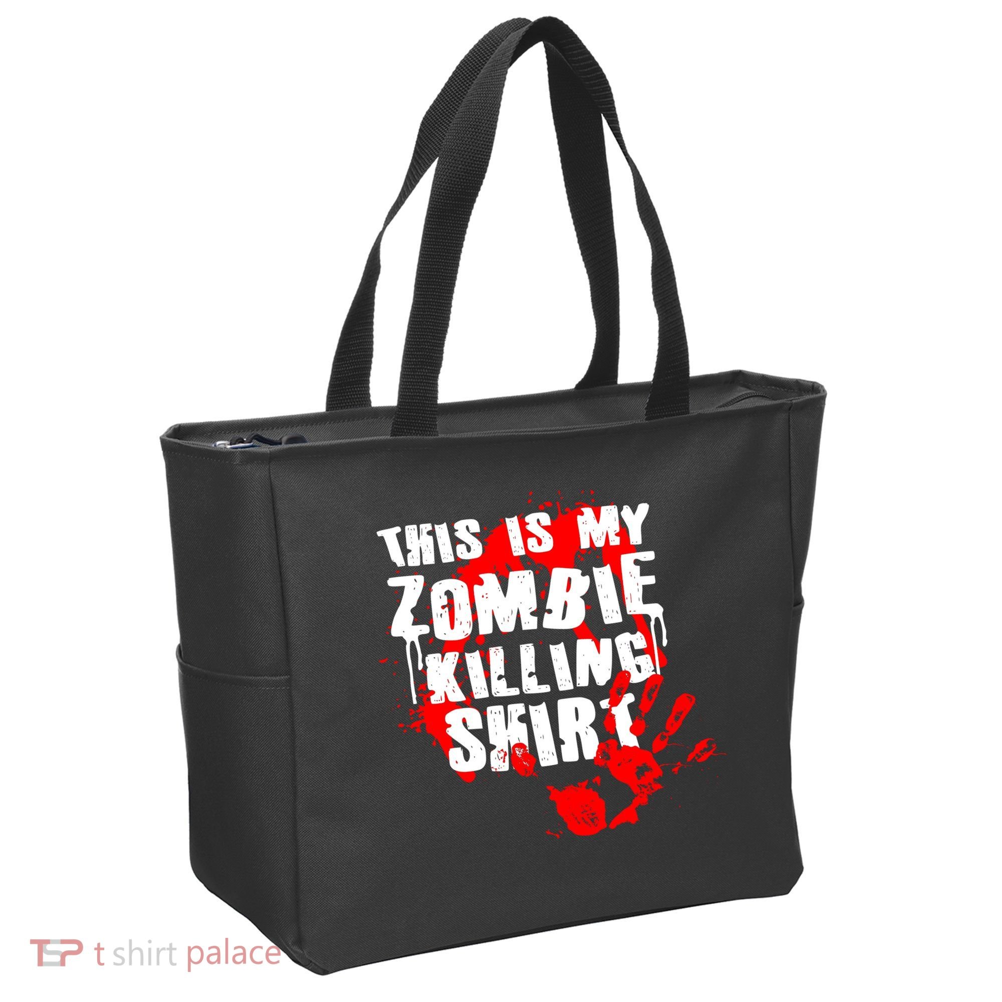 This Is My Zombie Killing Shirt Tote Bag