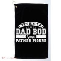 This Is Not A Dad Bod I Prefer Father Figure Golf Towel thumb 0