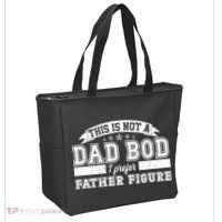 This Is Not A Dad Bod I Prefer Father Figure Tote Bag thumb 2