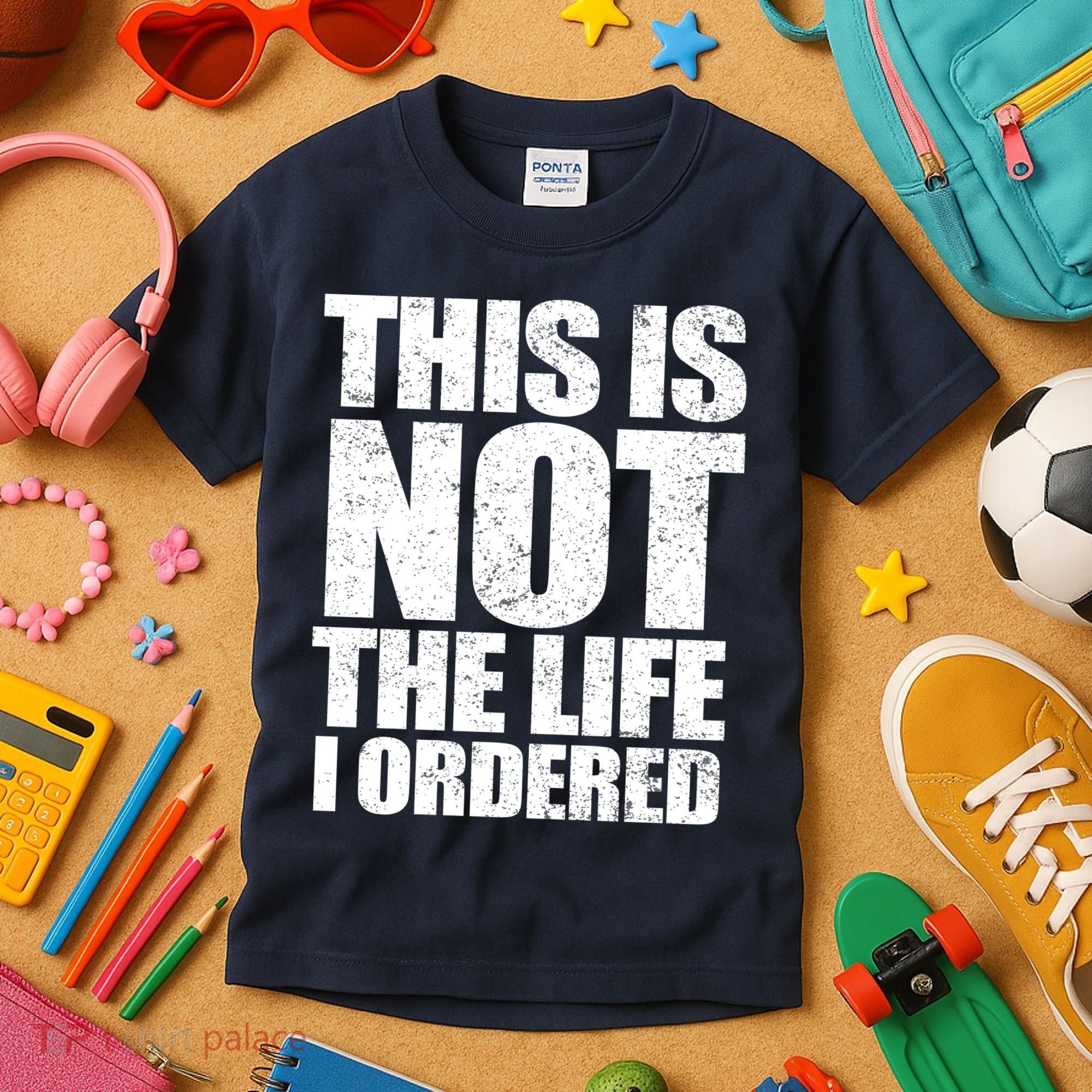 This Is Not The Life I Ordered Kids T-Shirt