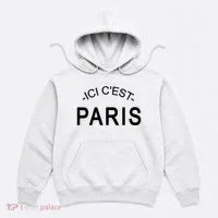 This Is Paris Ici C'est Paris Welcome To Paris Hoodie thumb 0
