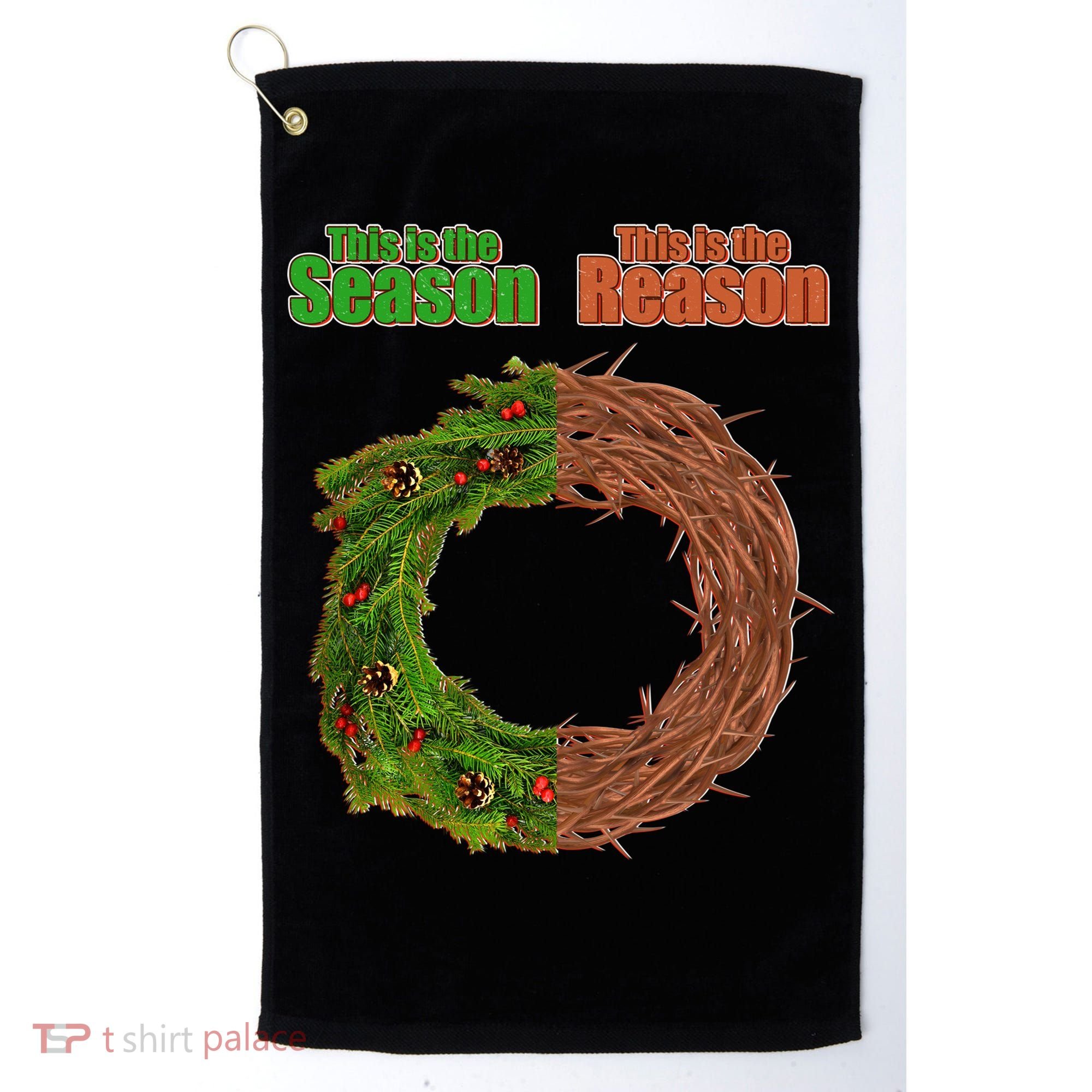 This Is The Season This Is The Reason Christian Golf Towel