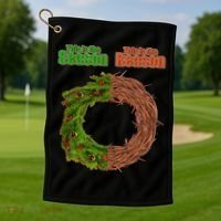 This Is The Season This Is The Reason Christian Golf Towel thumb 1