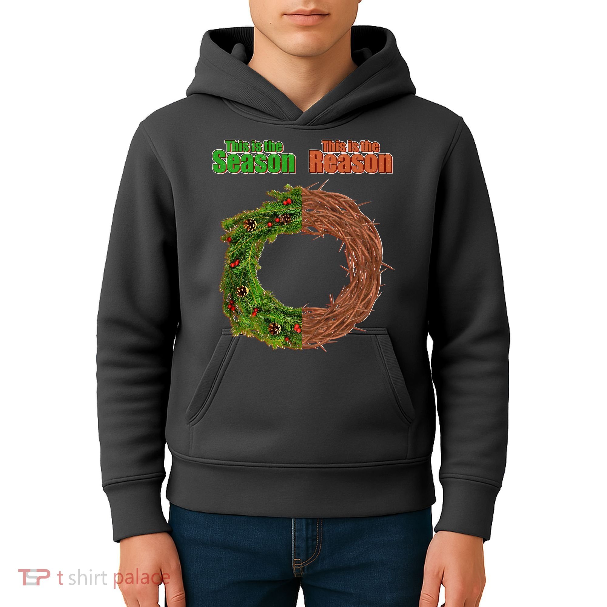 This Is The Season This Is The Reason Christian Kids Hoodie