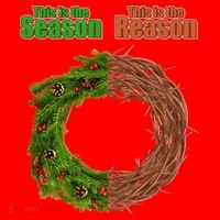 This Is The Season This Is The Reason Christian Santa Hat thumb 1