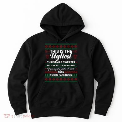 This Is The Ugliest Christmas Sweater Trump Hoodie