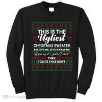 This Is The Ugliest Christmas Sweater Trump Sweatshirt thumb 0