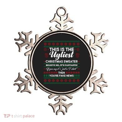 This Is The Ugliest Christmas Sweater Trump Ornament