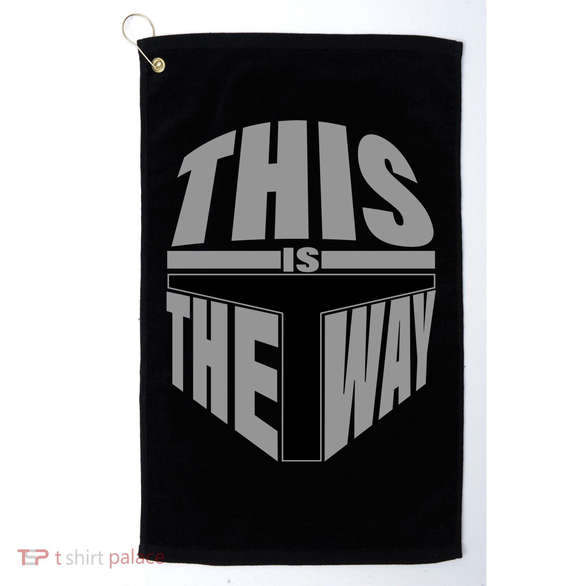 This Is The Way Golf Towel