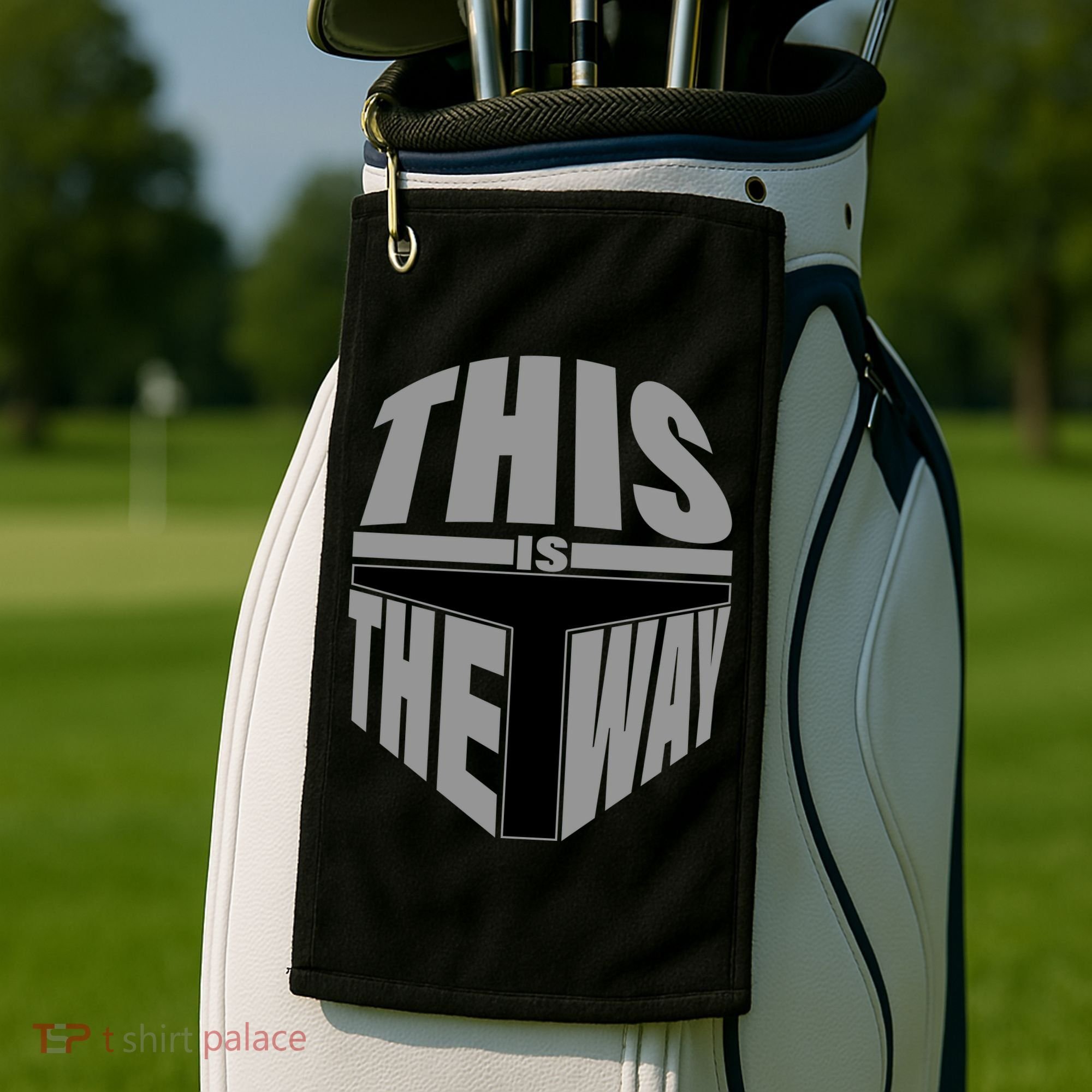 This Is The Way Golf Towel