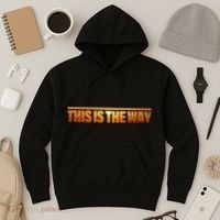 This Is The Way Space Western Hoodie thumb 3