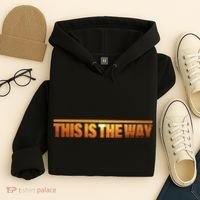 This Is The Way Space Western Hoodie thumb 4