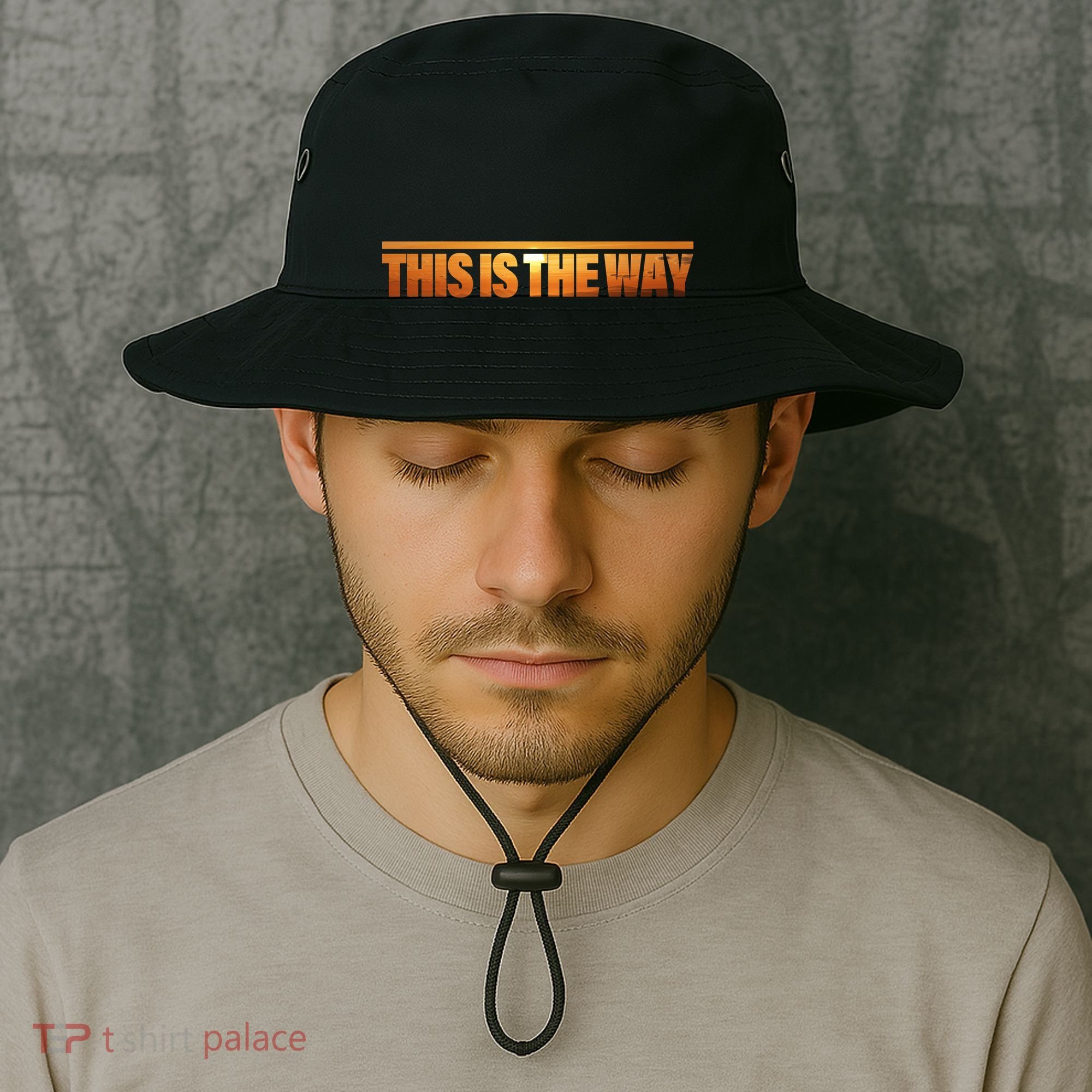 This Is The Way Space Western Bucket Hat