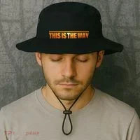 This Is The Way Space Western Bucket Hat thumb 2