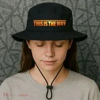 This Is The Way Space Western Bucket Hat thumb 3