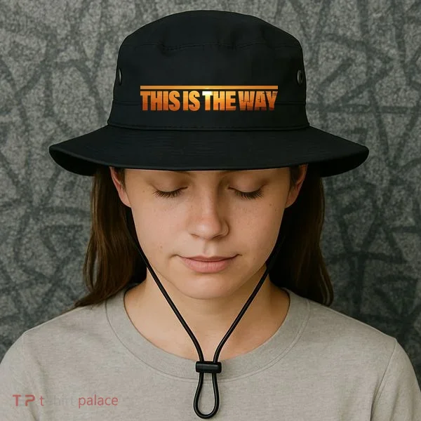 This Is The Way Space Western Bucket Hat