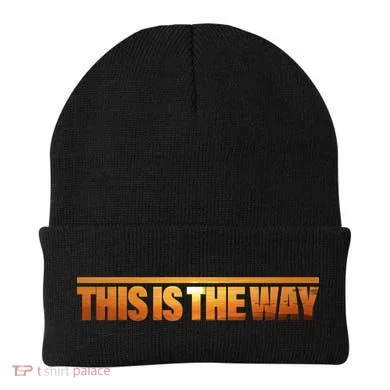 This Is The Way Space Western Beanie