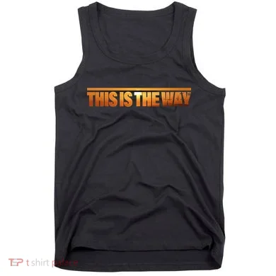This Is The Way Space Western Tank Top