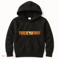 This Is The Way Space Western Kids Hoodie thumb 0