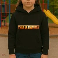 This Is The Way Space Western Kids Hoodie thumb 3