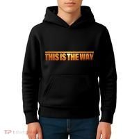 This Is The Way Space Western Kids Hoodie thumb 4