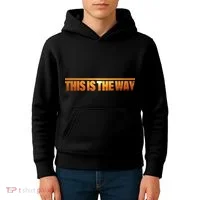 This Is The Way Space Western Kids Hoodie thumb 4