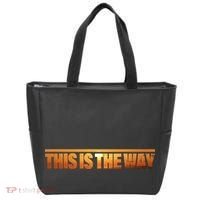 This Is The Way Space Western Tote Bag thumb 0