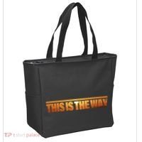 This Is The Way Space Western Tote Bag thumb 2
