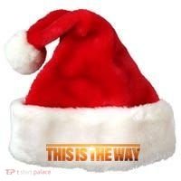 This Is The Way Space Western Santa Hat thumb 0