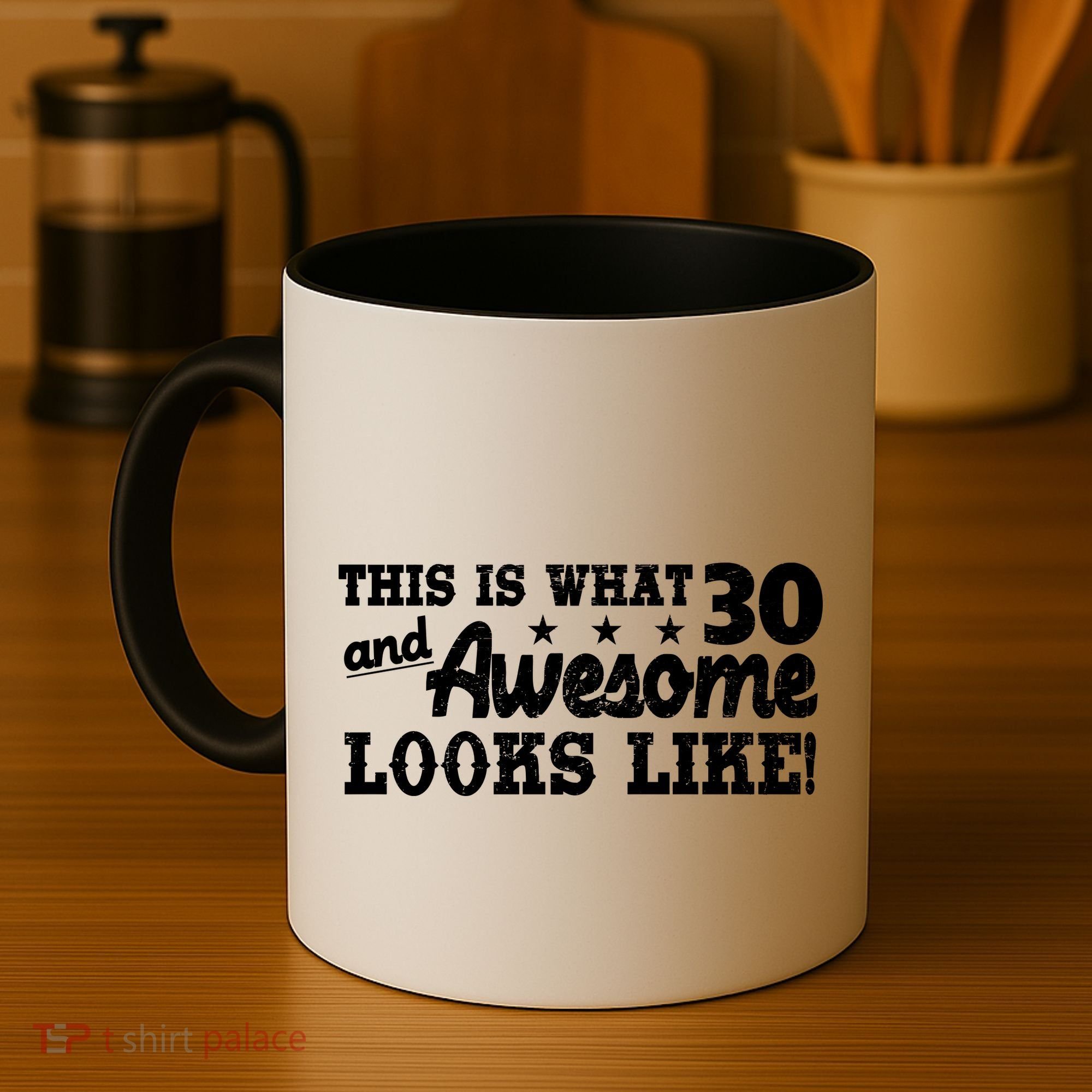 This Is What 30 And Awesome Looks Like 30th Birthday Coffee Mug