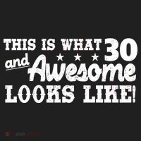 This Is What 30 And Awesome Looks Like 30th Birthday Tumbler thumb 3