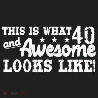 This Is What 40 And Awesome Looks Like Women's Sweatshirt thumb 2