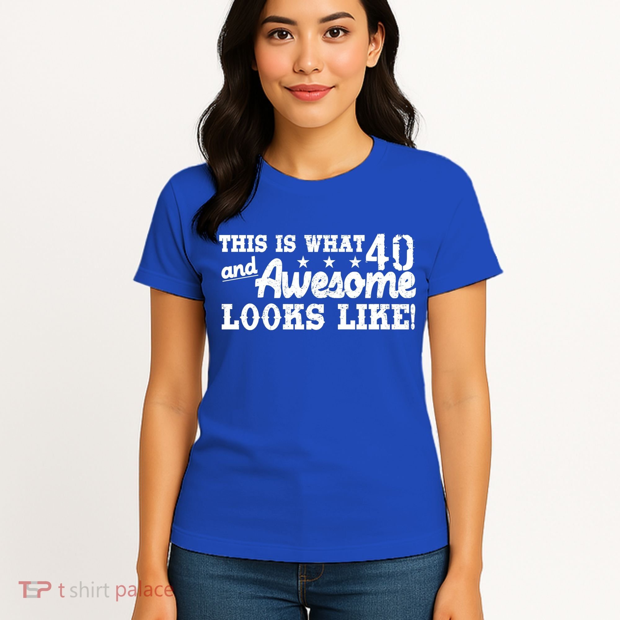 This Is What 40 And Awesome Looks Like Women's T-Shirt