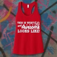 This Is What 50 And Awesome Looks Like  Women's Tank Top thumb 3