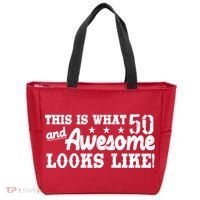 This Is What 50 And Awesome Looks Like  Tote Bag thumb 0