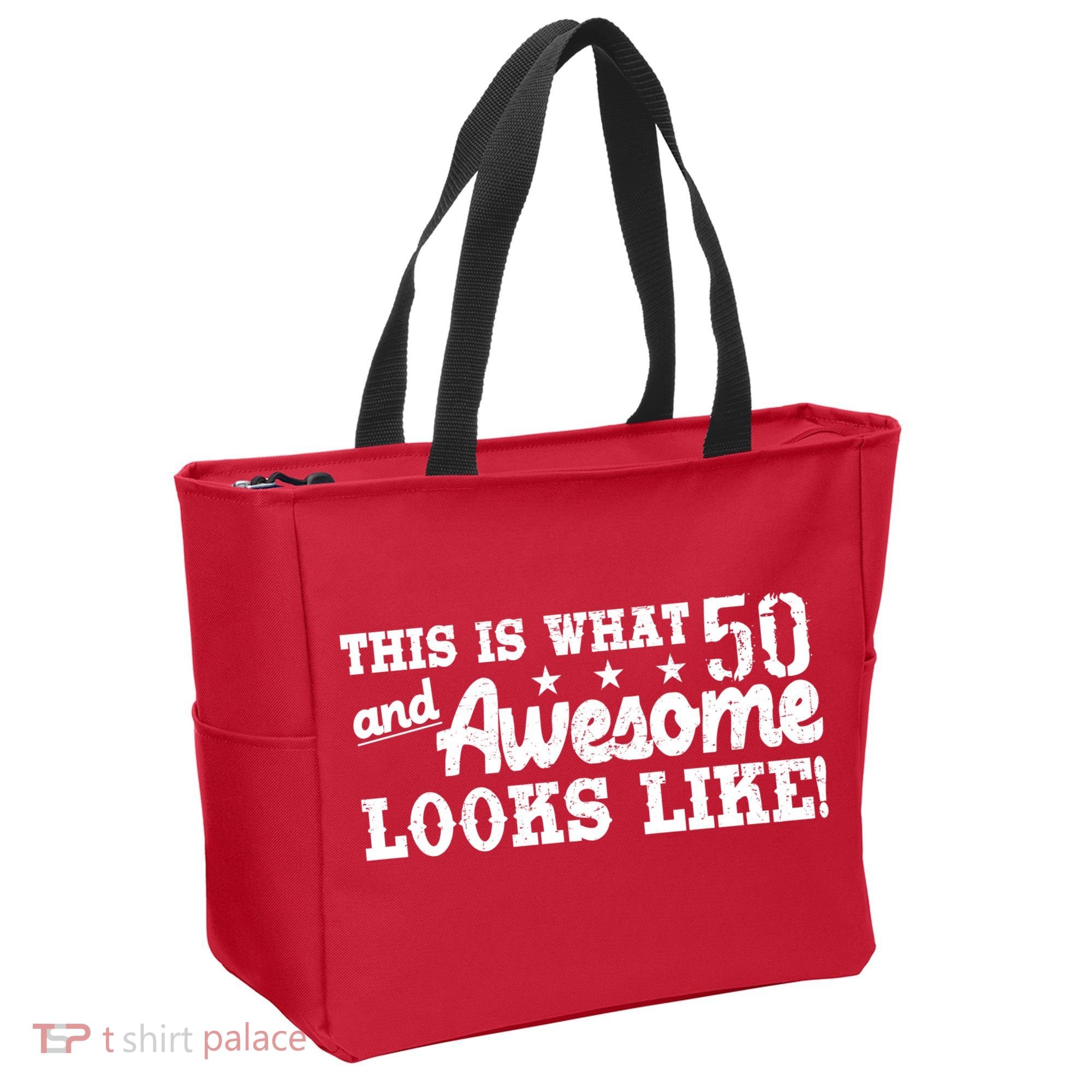 This Is What 50 And Awesome Looks Like  Tote Bag
